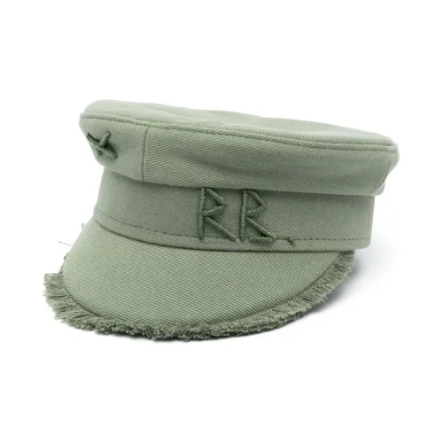 Ruslan Baginskiy , Green Cotton Hat with Logo ,Green female, Sizes: