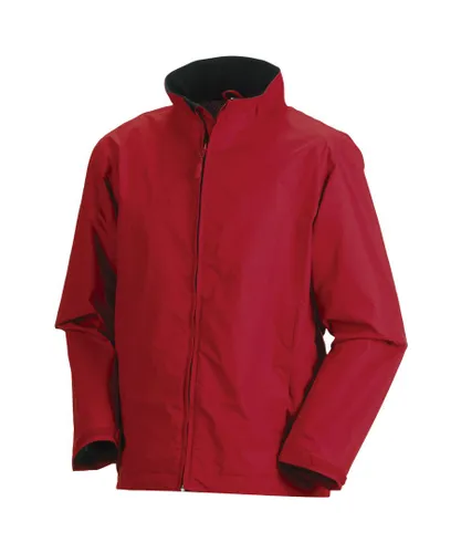 Russell Athletic Europe Mens Hydra-Shell 2000 Casual Waterproof Jacket (Classic Red) Nylon