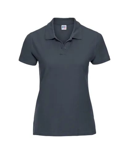 Russell Athletic Europe Womens/Ladies Ultimate Classic Cotton Short Sleeve Polo Shirt (French Navy) - Navy/Blue
