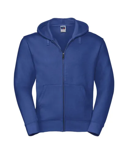 Russell Athletic Mens Authentic Full Zip Hooded Sweatshirt / Hoodie (Bright Royal) - Multicolour
