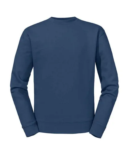 Russell Athletic Mens Authentic Sweatshirt (Indigo) - Purple