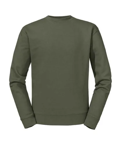Russell Athletic Mens Authentic Sweatshirt (Olive Green)
