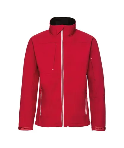 Russell Athletic Mens Bionic Softshell Jacket (Classic Red)