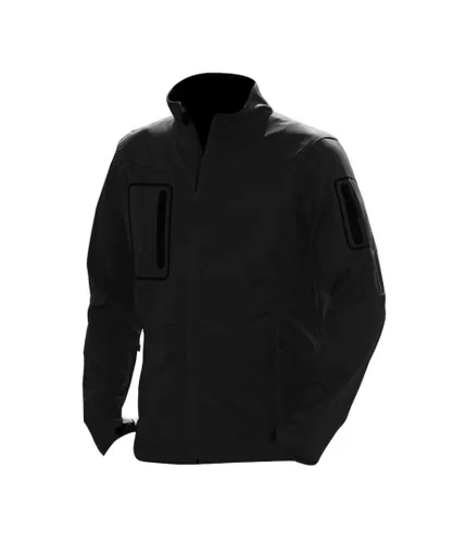 Russell Athletic Mens Premium Sport Shell 5000 Performance Jacket (3 Layer) (Black)
