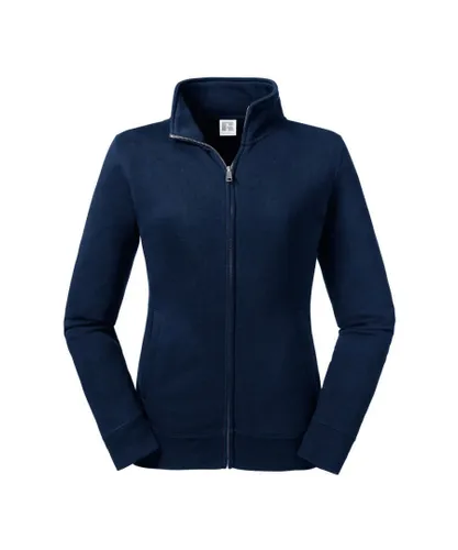 Russell Athletic Womens/Ladies Authentic Sweat Jacket (French Navy) - Multicolour
