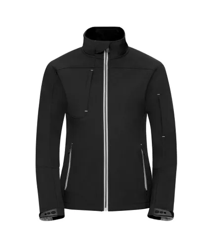 Russell Athletic Womens/Ladies Bionic Soft Shell Jacket (Black)