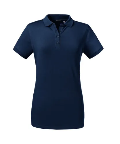 Russell Athletic Womens/Ladies Tailored Stretch Polo (French Navy) - Multicolour