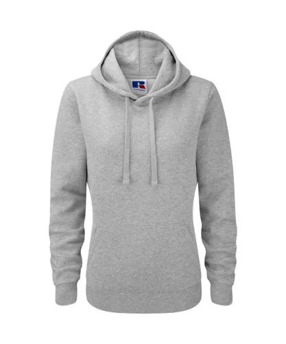 Russell Athletic Womens Premium Authentic Hoodie (3-Layer Fabric) (Light Oxford) - Multicolour