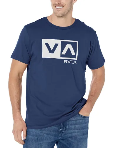 RVCA Men's Graphic Short Sleeve Crew Neck Tee Shirt T
