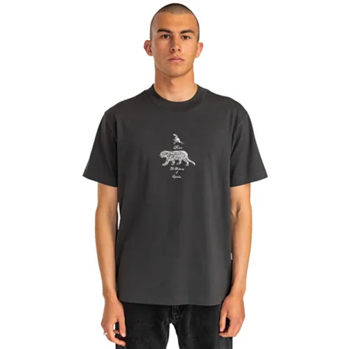 RVCA Tiger Style T-Shirt - Washed Black