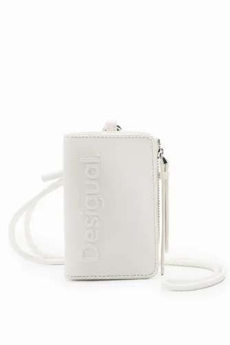 S logo cord wallet - WHITE - U