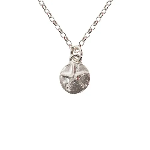 Sadie Jewellery Large Starfish Necklace - Silver - O/S