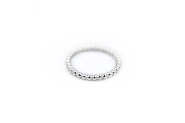 Sadie Jewellery Medium Bubble Ring - Silver