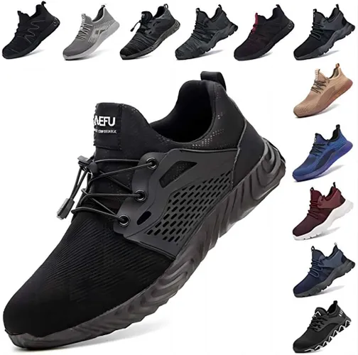 Safety Shoes for Men Steel Toe Cap Trainers Womens