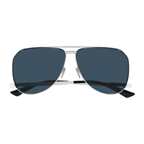 Saint Laurent , Aviator Sunglasses SL 689 Dust 003 ,Gray male, Sizes: