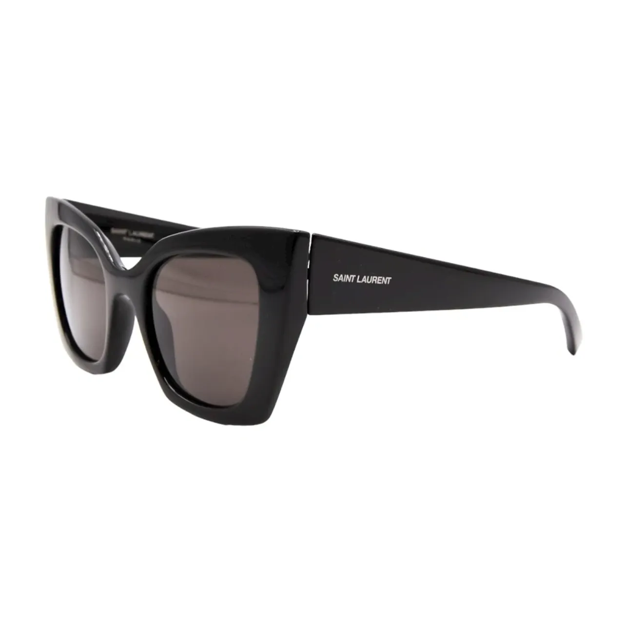 Saint Laurent , Black Butterfly Sunglasses ,Black female, Sizes: