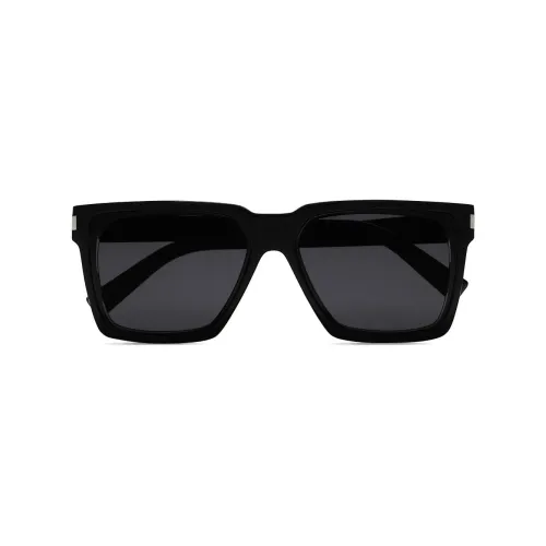 Saint Laurent , Black Square Sunglasses ,Black male, Sizes: ONE