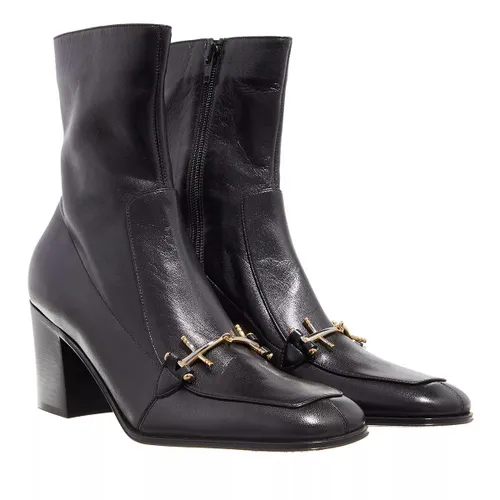 Saint Laurent Boots & Ankle Boots - Beau Smooth Leather Ankle Boots - black - Boots & Ankle Boots for ladies