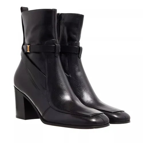 Saint Laurent Boots & Ankle Boots - Fran Booties In Smooth Leather - black - Boots & Ankle Boots for ladies