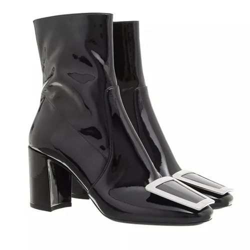 Saint Laurent Boots & Ankle Boots - Maxine Booties Patent Leather - black - Boots & Ankle Boots for ladies