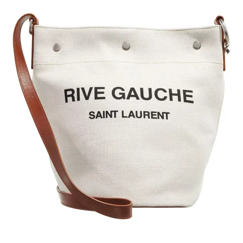 Saint Laurent Bucket Bags - Rive Gauche Bucket Bag - creme - Bucket Bags for ladies