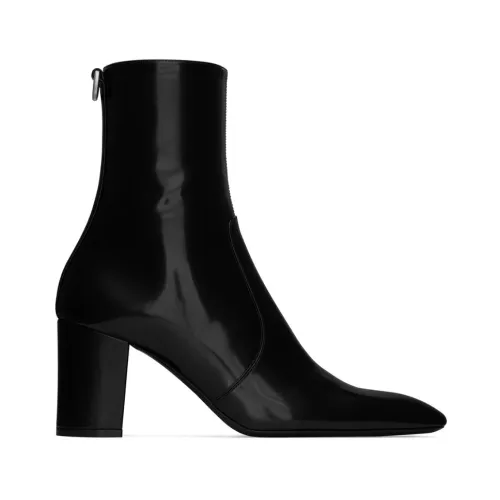 Saint Laurent , Classic Leather Boots ,Black female, Sizes: