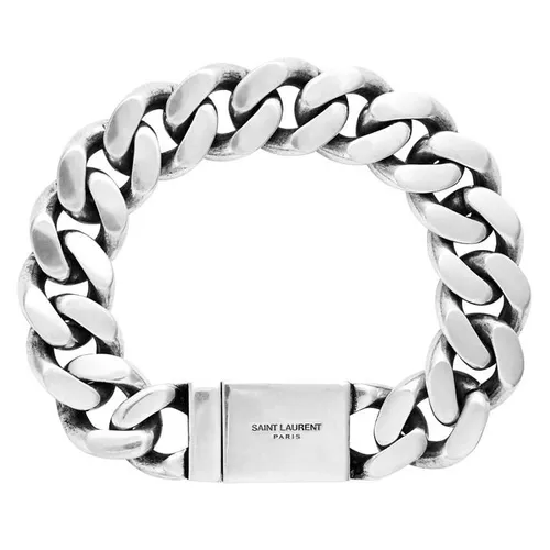 SAINT LAURENT Collier Chain Bracelet - Silver