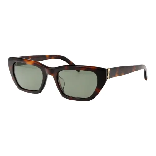 Saint Laurent , Fashion Sunglasses SL M127/F ,Brown female, Sizes: