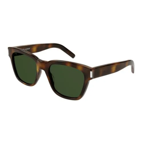 Saint Laurent , Havana Green Sunglasses, Elevate Your Style ,Brown unisex, Sizes: