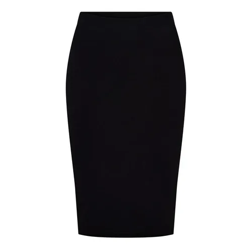 Saint Laurent Knit Pencil Skirt - Black