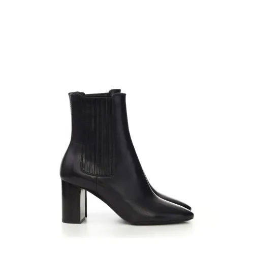 Saint Laurent , Mica 75 Ankle Boots ,Black female, Sizes: