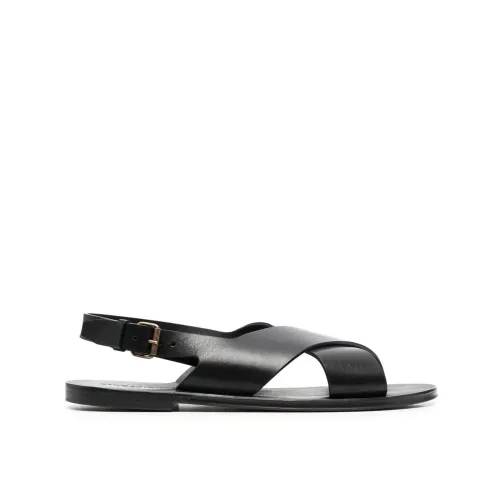 Saint Laurent , Mojave Sandals for Men ,Black male, Sizes: