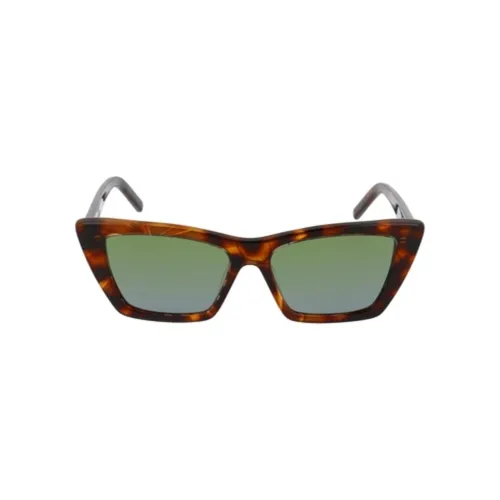 Saint Laurent , New Wave SL 276 Sunglasses ,Brown female, Sizes: ONE