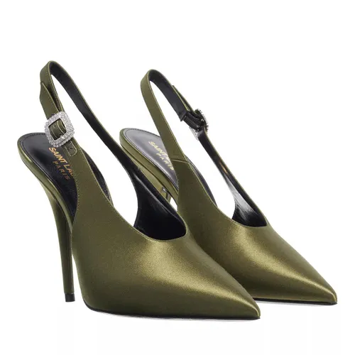 Saint Laurent Pumps & High Heels - Yasmeen Slingback Pumps - green - Pumps & High Heels for ladies