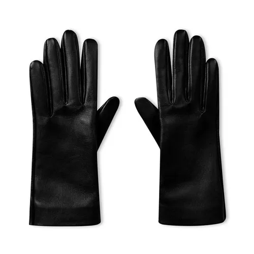 SAINT LAURENT Saint Leather Gloves Ld34 - Black