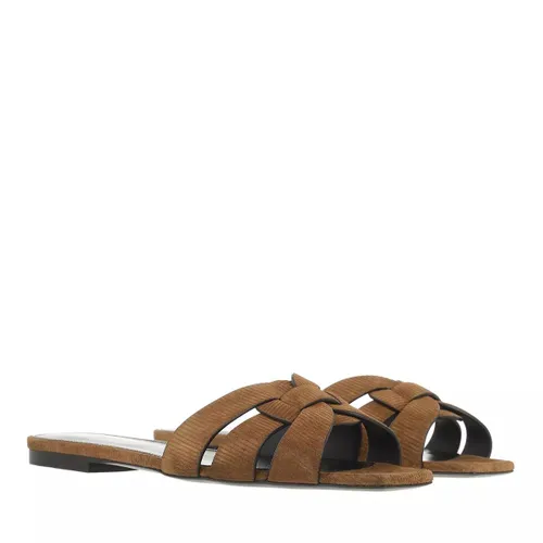 Saint Laurent Sandals - Nu Pieds Sandals - brown - Sandals for ladies