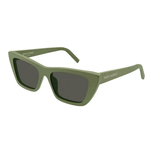 Saint Laurent , SL 276 Mica 057 Sunglasses ,Green female, Sizes: