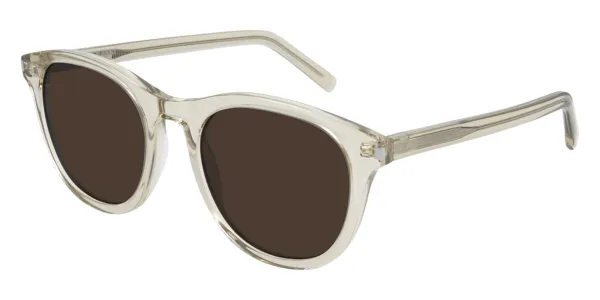 Saint Laurent SL 401 008 Men's Sunglasses Clear Size 53