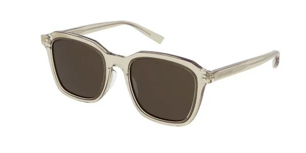 Saint Laurent SL 457 004 Men's Sunglasses Brown Size 53