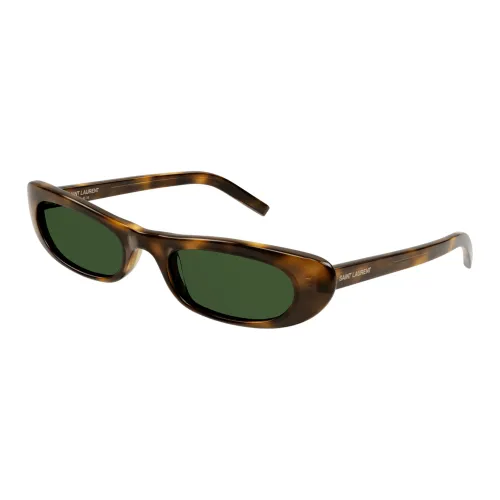 Saint Laurent , SL 557 Shade 002 Sunglasses ,Brown female, Sizes:
