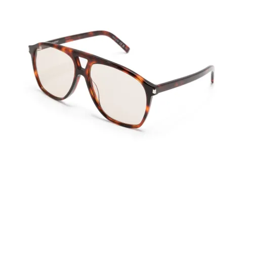 Saint Laurent , SL 596 Dune 003 Sunglasses ,Brown female, Sizes: