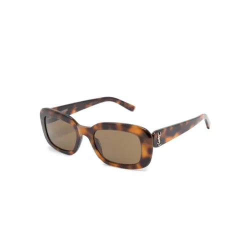 Saint Laurent , SL M130 004 Sunglasses ,Brown female, Sizes: