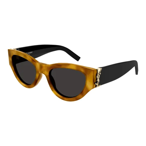 Saint Laurent , SL M94 007 Sunglasses ,Brown female, Sizes: