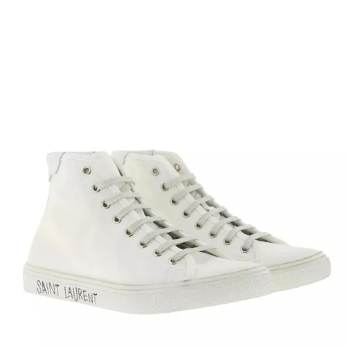 Saint Laurent Sneakers - Malibu Hightop Sneaker - white - Sneakers for ladies