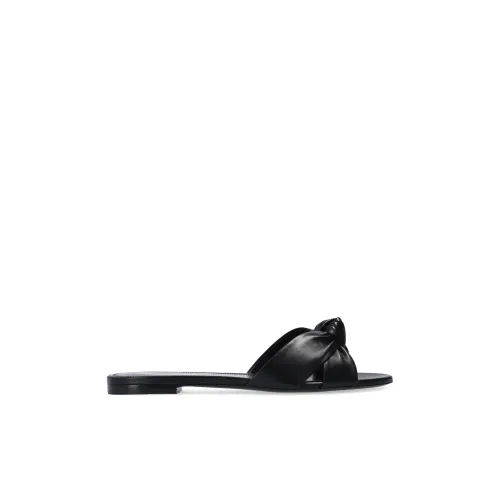 Saint Laurent , Summer Style Slides ,Black female, Sizes: