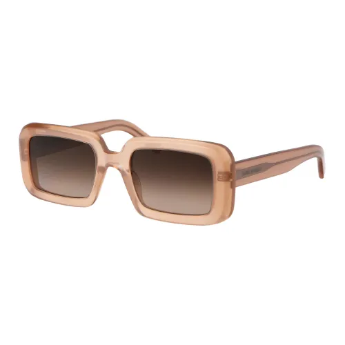 Saint Laurent , Sunrise Sunglasses ,Brown unisex, Sizes: