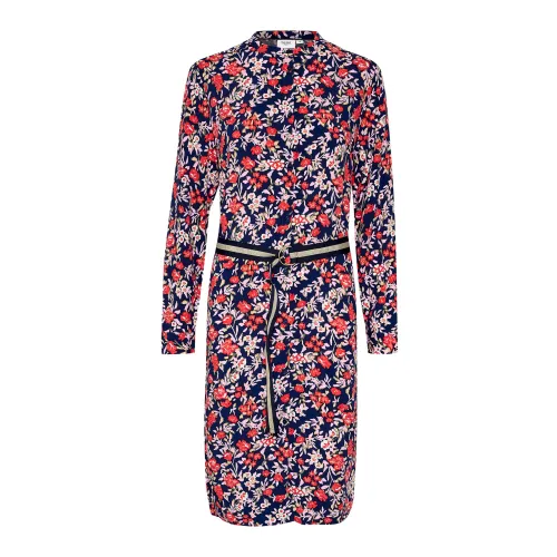 Saint Tropez , Floral Shirt Dress ,Multicolor female, Sizes: