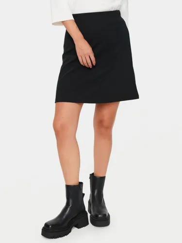 Saint Tropez Kaileen A-line Mini Skirt, Black - Black - Female