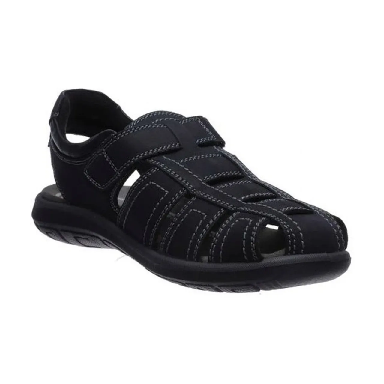 Salamander , logato sandals ,Black male, Sizes: