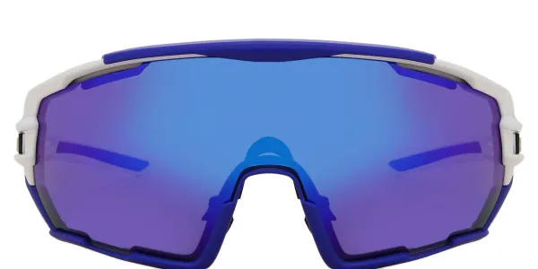 Salice 020 RW BIANCO/RW BLU Men's Sunglasses Blue Size Standard